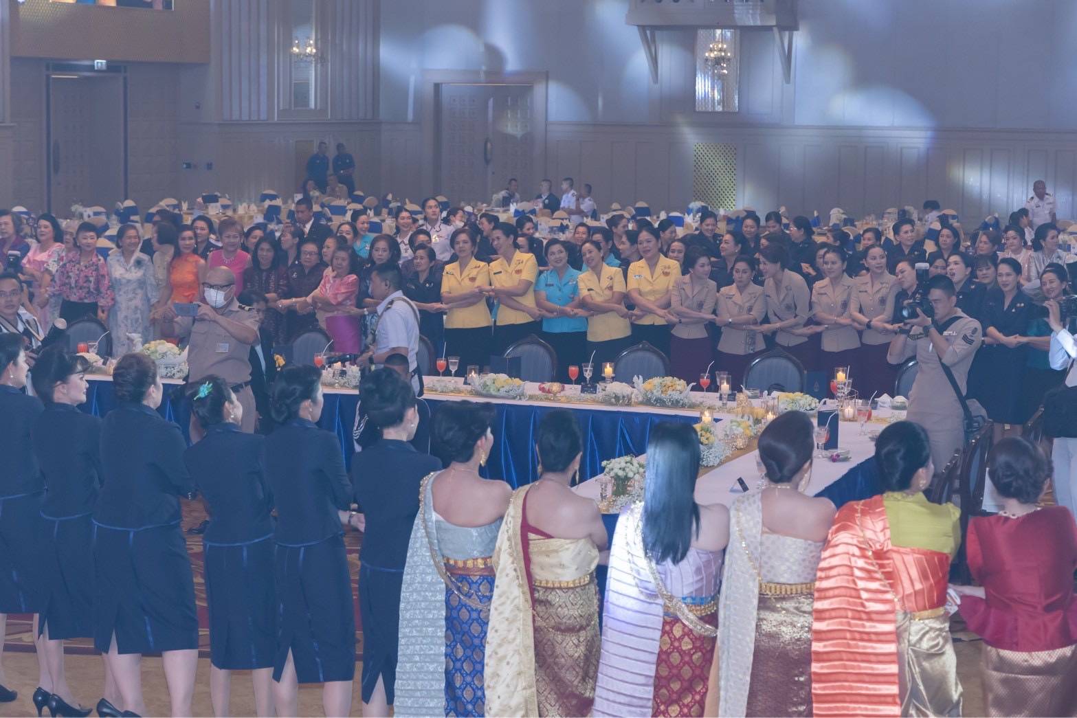 ๗๔ งานเลี้ยงรับรอง เนื่องในวันคล้ายวันสถาปนาสมาคมภริยาทหารเรือ ครบรอบปีที่ ๕๐
