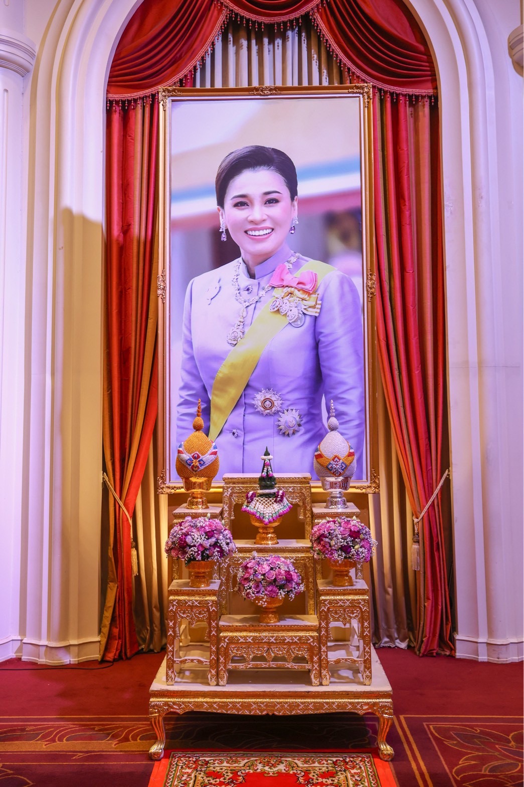 ๗๗ การจัดกิจกรรมเฉลิมพระเกียรติ เนื่องในโอกาสมหามงคลเฉลิมพระชนมพรรษา สมเด็จพระนางเจ้าสุทิดาพัชรสุ...
