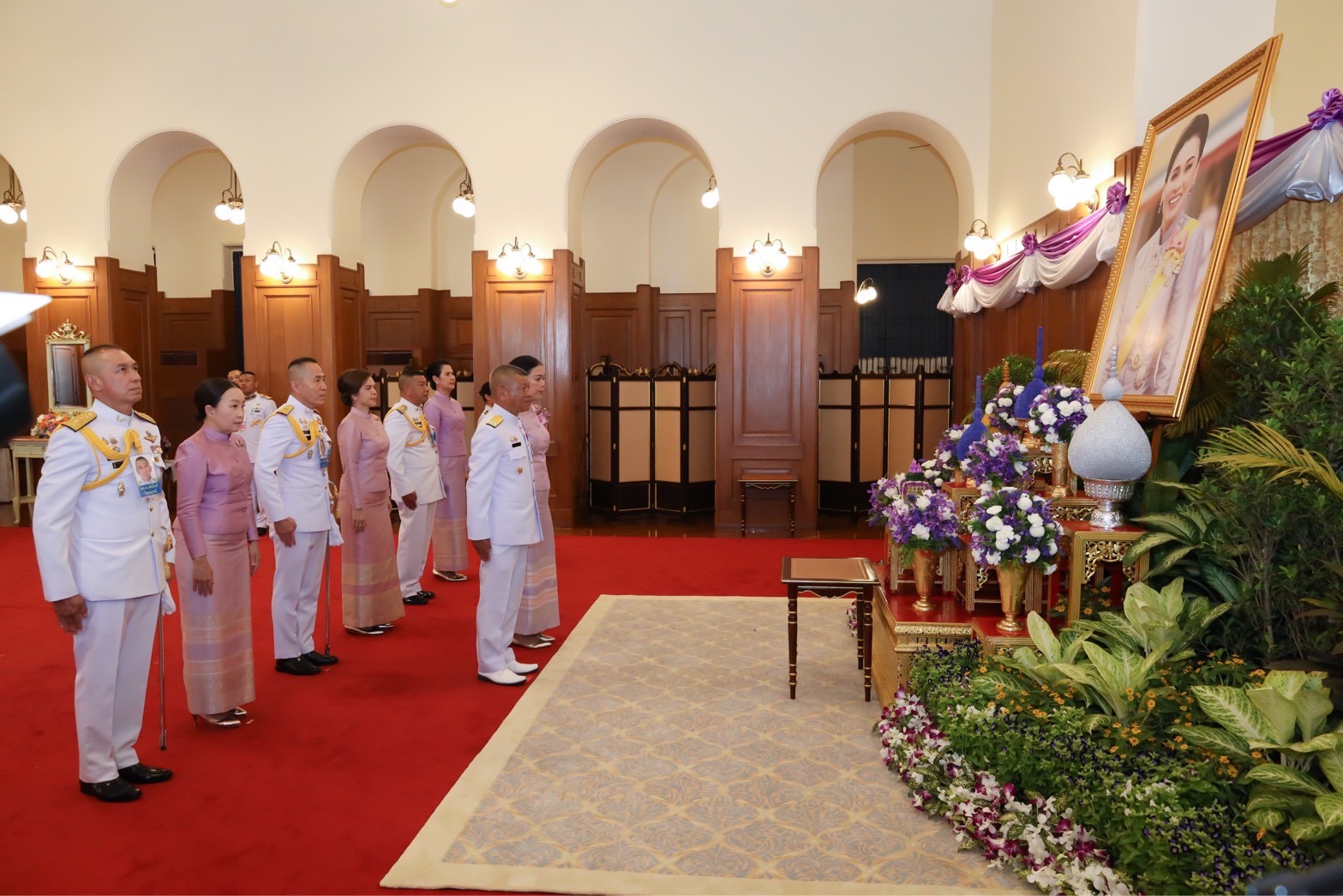 ๘๐ พิธีลงนามถวายพระพรชัยมงคล เนื่องในโอกาสวันเฉลิมพระชนมพรรษา สมเด็จพระนางเจ้าสุทิดา พัชรสุธาพิมลลักษณ พระบรมราชินี