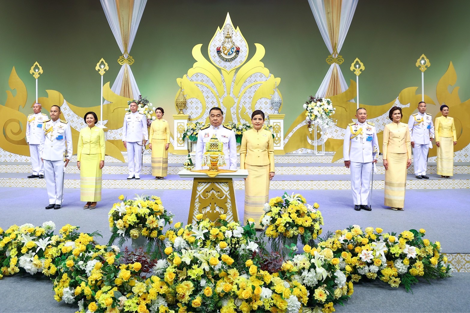 ๘๗ การบันทึกเทปโทรทัศน์อาเศียรวาทถวายพระพรชัยมงคล เนื่องในโอกาสวันเฉลิมพระชนมพรรษาพระบาทสมเด็จพระ...