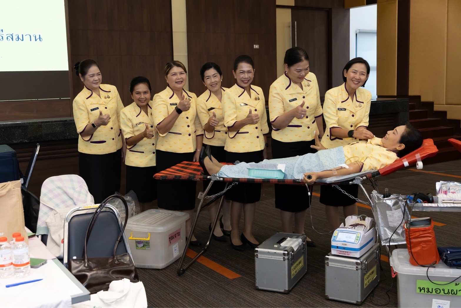 ๙๐ กิจกรรมบริจาคโลหิตถวายเป็นพระราชกุศล เนื่องในโอกาสวันเฉลิมพระชนมพรรษาพระบาทสมเด็จพระเจ้าอยู่หัว ประจำปี ๒๕๖๘