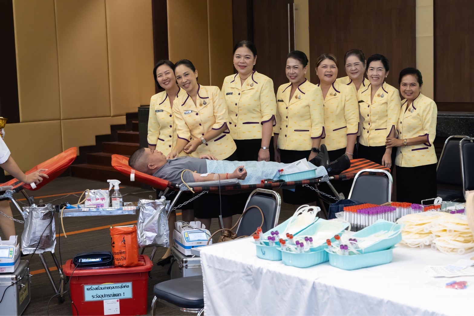 ๙๐ กิจกรรมบริจาคโลหิตถวายเป็นพระราชกุศล เนื่องในโอกาสวันเฉลิมพระชนมพรรษาพระบาทสมเด็จพระเจ้าอยู่หัว ประจำปี ๒๕๖๘