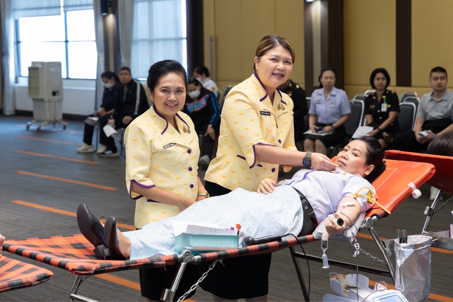 ๙๐ กิจกรรมบริจาคโลหิตถวายเป็นพระราชกุศล เนื่องในโอกาสวันเฉลิมพระชนมพรรษาพระบาทสมเด็จพระเจ้าอยู่หัว ประจำปี ๒๕๖๘