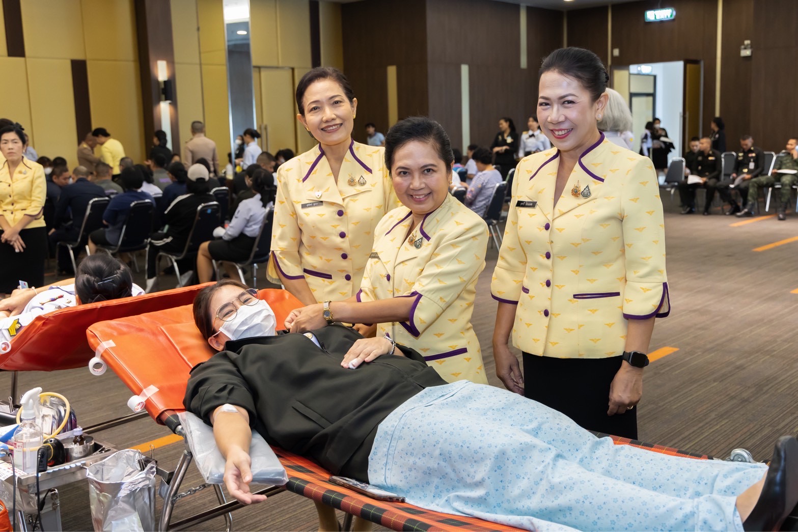 ๙๐ กิจกรรมบริจาคโลหิตถวายเป็นพระราชกุศล เนื่องในโอกาสวันเฉลิมพระชนมพรรษาพระบาทสมเด็จพระเจ้าอยู่หัว ประจำปี ๒๕๖๘