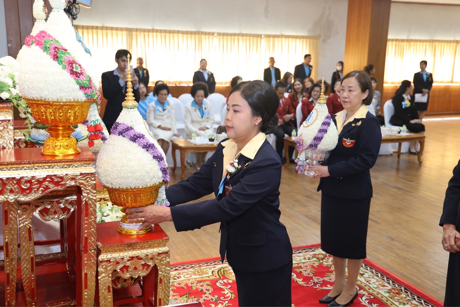 ๙๘ พิธีถวายพานพุ่มราชสักการะ แด่สมเด็จพระนางเจ้าสิริกิติ์ พระบรมราชินีนาถ พระบรมราชชนนีพันปีหลวง ในโอกาสสัปดาห์วันแม่แห่งชาติ งานวันแม่แห่งชาติ ประจำปี ๒๕๖๘