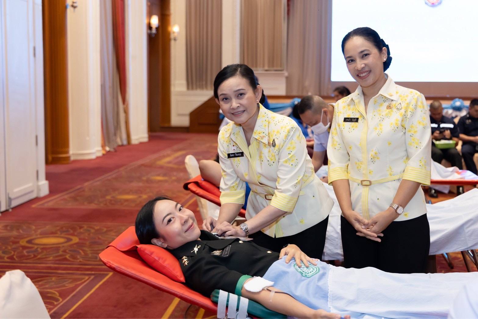 ๙๙ กิจกรรมบริจาคโลหิตถวายเป็นพระราชกุศล เนื่องในโอกาสวันเฉลิมพระชนมพรรษาสมเด็จพระนางเจ้าสิริกิติ์ พระบรมราชินีนาถ พระบรมราชชนนีพันปีหลวง ประจำปี ๒๕๖๘