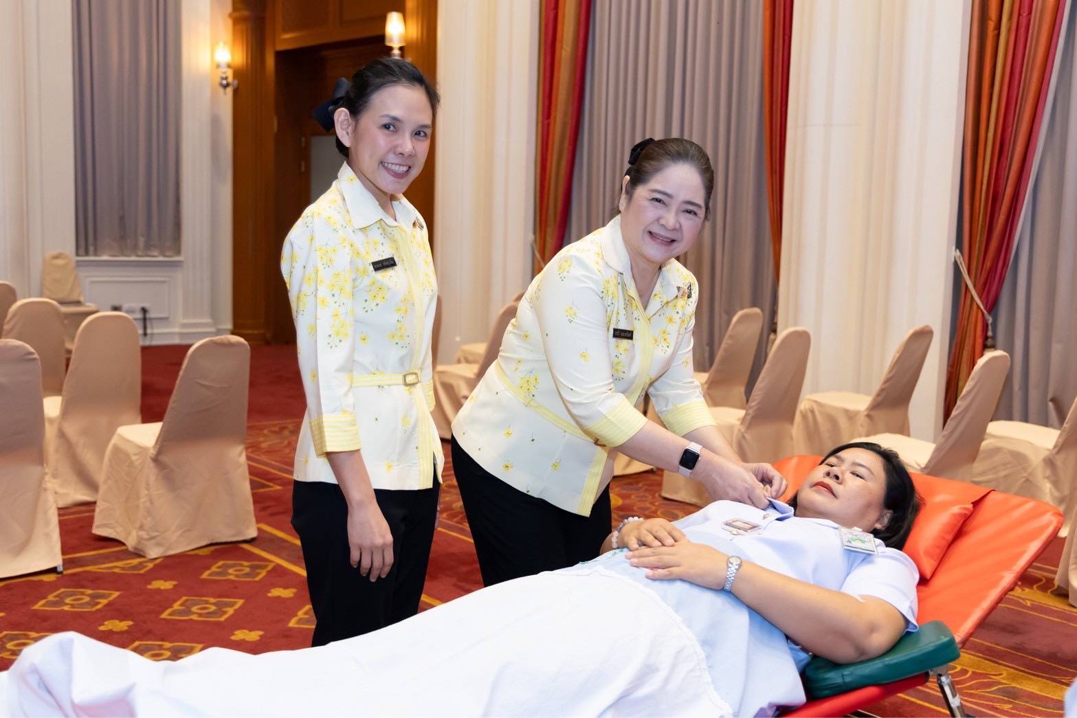 ๙๙ กิจกรรมบริจาคโลหิตถวายเป็นพระราชกุศล เนื่องในโอกาสวันเฉลิมพระชนมพรรษาสมเด็จพระนางเจ้าสิริกิติ์ พระบรมราชินีนาถ พระบรมราชชนนีพันปีหลวง ประจำปี ๒๕๖๘