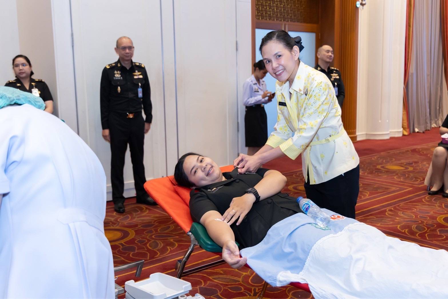 ๙๙ กิจกรรมบริจาคโลหิตถวายเป็นพระราชกุศล เนื่องในโอกาสวันเฉลิมพระชนมพรรษาสมเด็จพระนางเจ้าสิริกิติ์ พระบรมราชินีนาถ พระบรมราชชนนีพันปีหลวง ประจำปี ๒๕๖๘