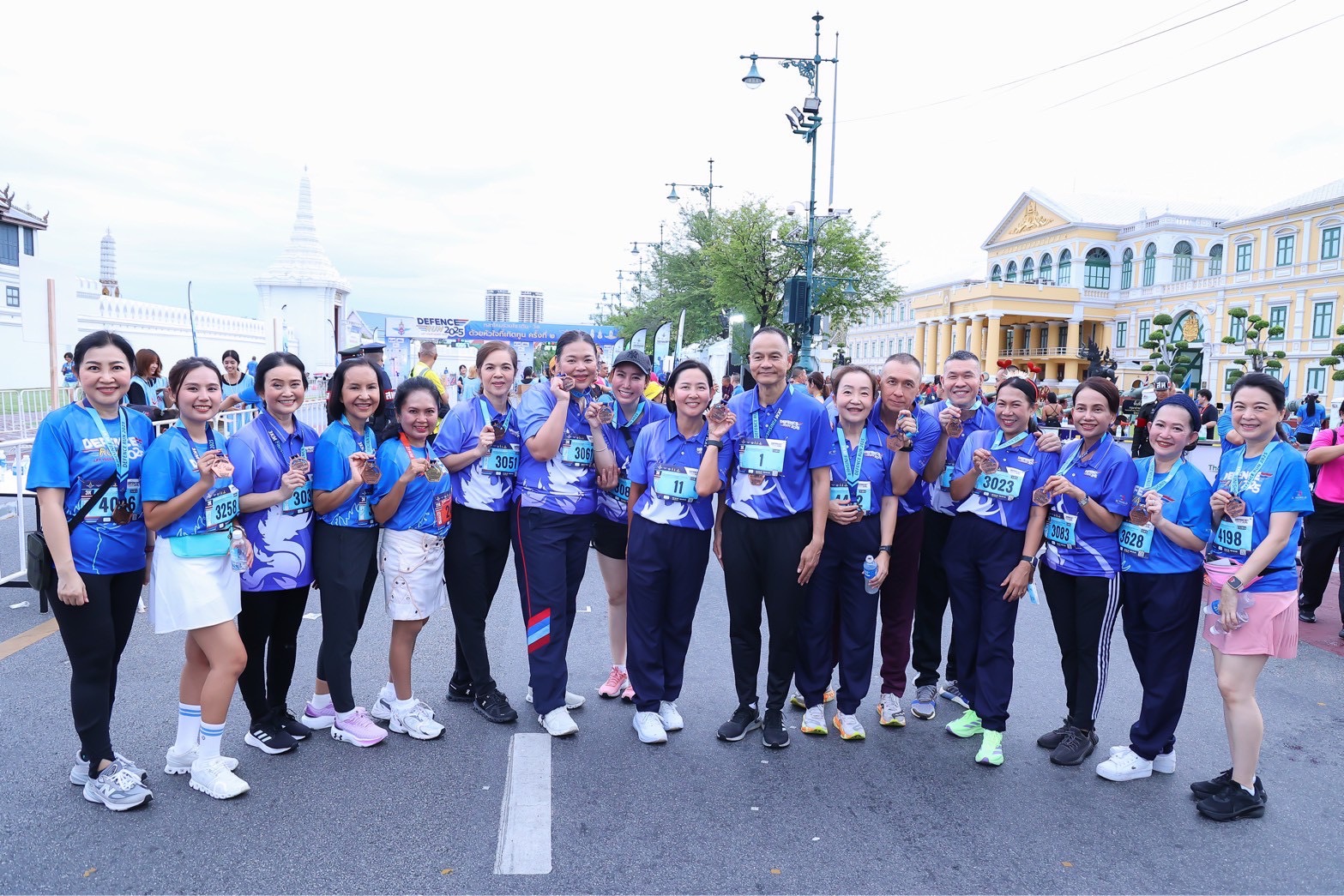 ๑๑๑ กิจกรรม "กลาโหมร่วมใจ เดิน-วิ่ง ด้วยหัวใจที่เทิดทูน ประจำปี ๒๕๖๘