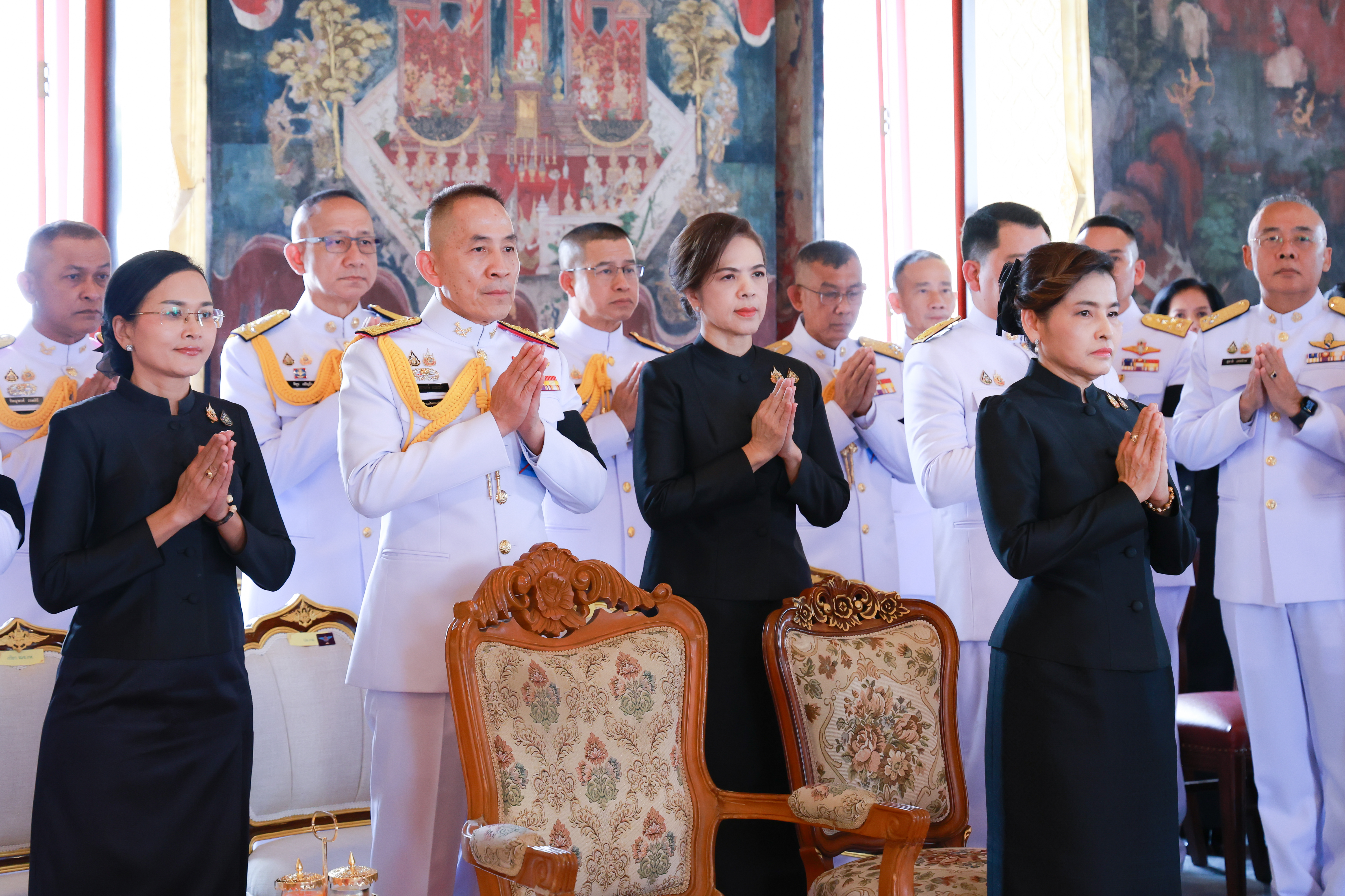 ๑๒ พิธีถวายผ้าพระกฐินพระราชทาน กห. ประจำปี ๒๕๖๘