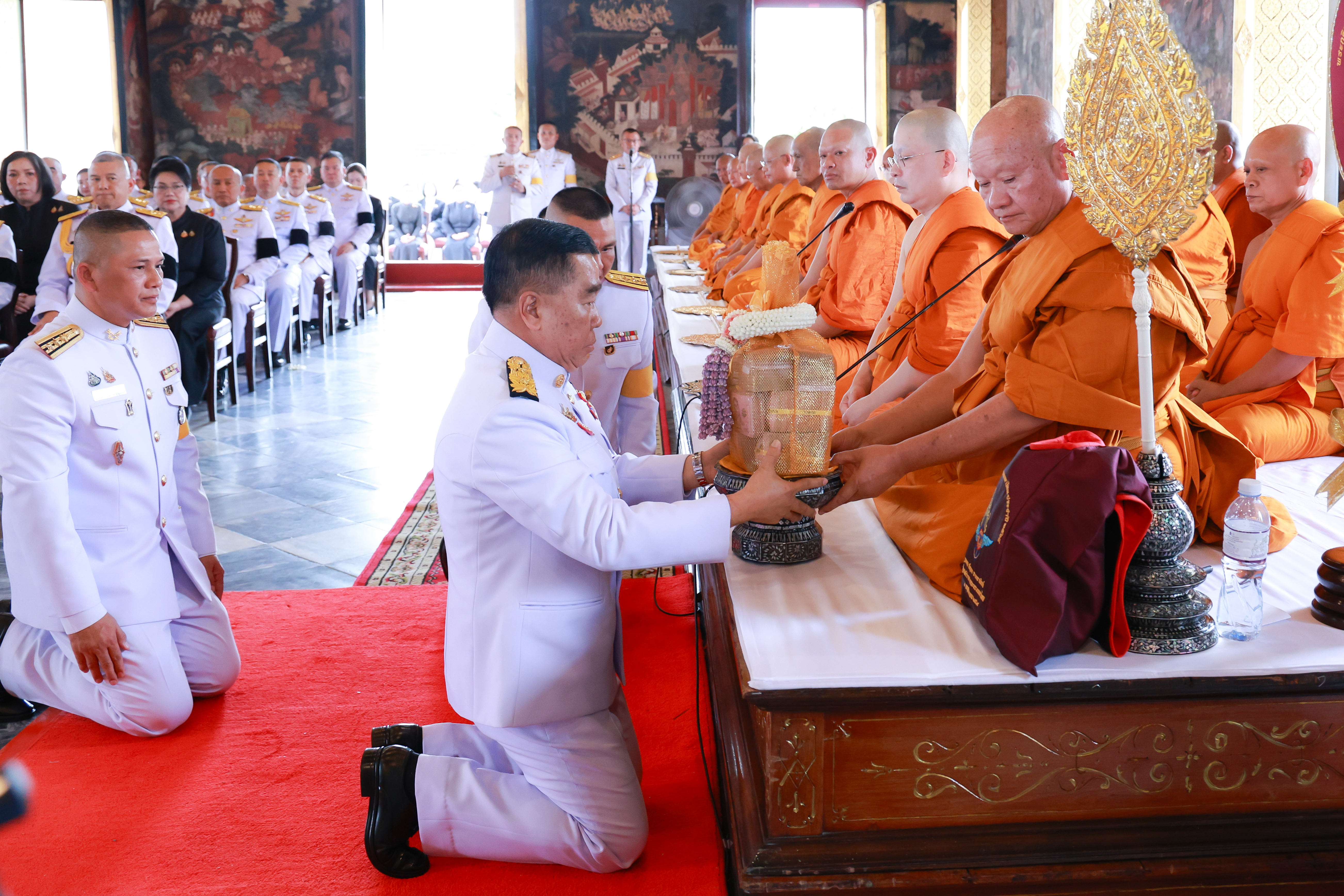 ๑๒ พิธีถวายผ้าพระกฐินพระราชทาน กห. ประจำปี ๒๕๖๘