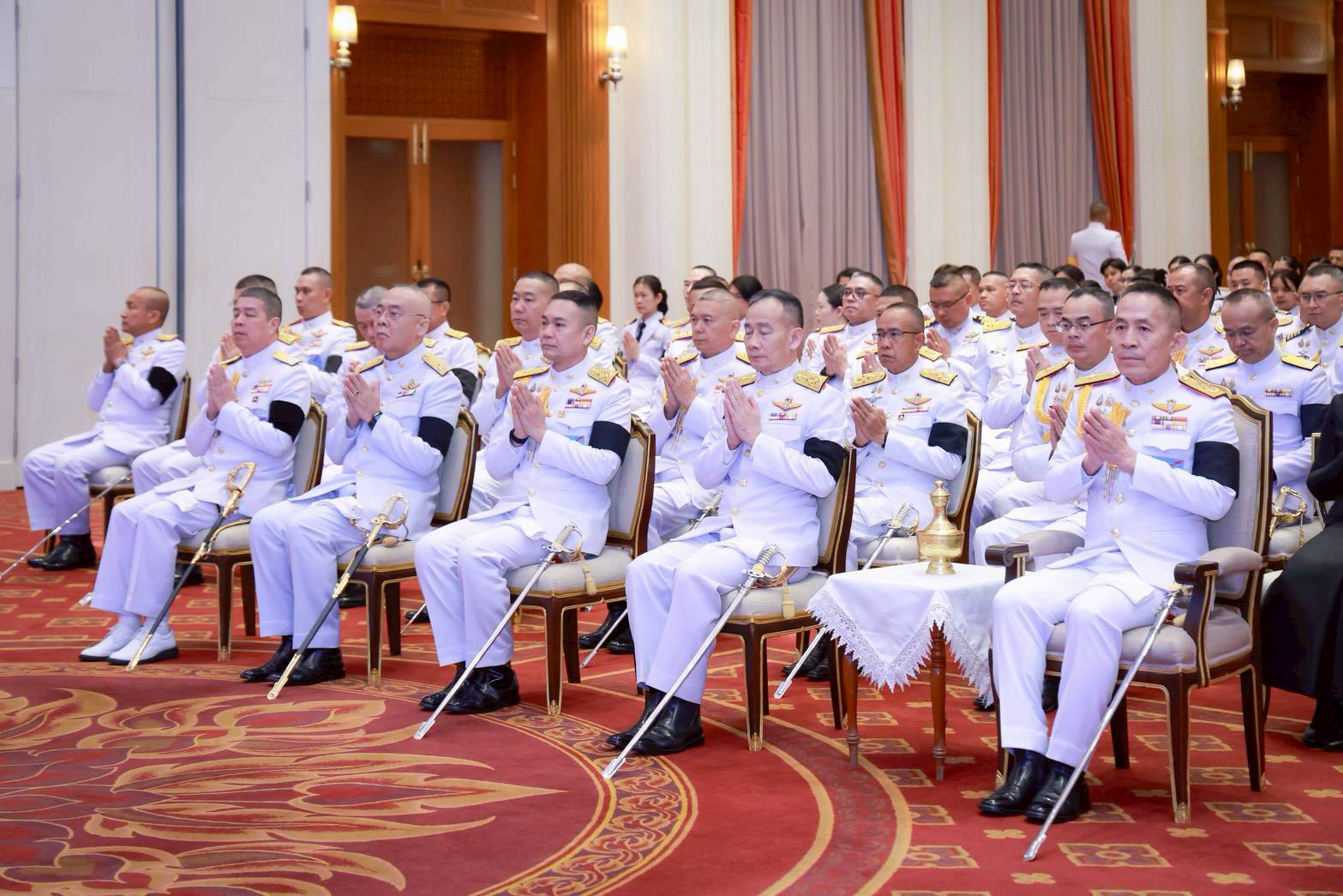๓๕ พิธีบำเพ็ญกุศลสตมวาร เพื่อถวายเป็นพระราชกุศลแด่สมเด็จพระนางเจ้าสิริกิติ์ พระบรมราชินีนาถ พระบรมราชชนนีพันปีหลวง ในวาระครบ ๑๐๐ วัน แห่งการสวรรคต