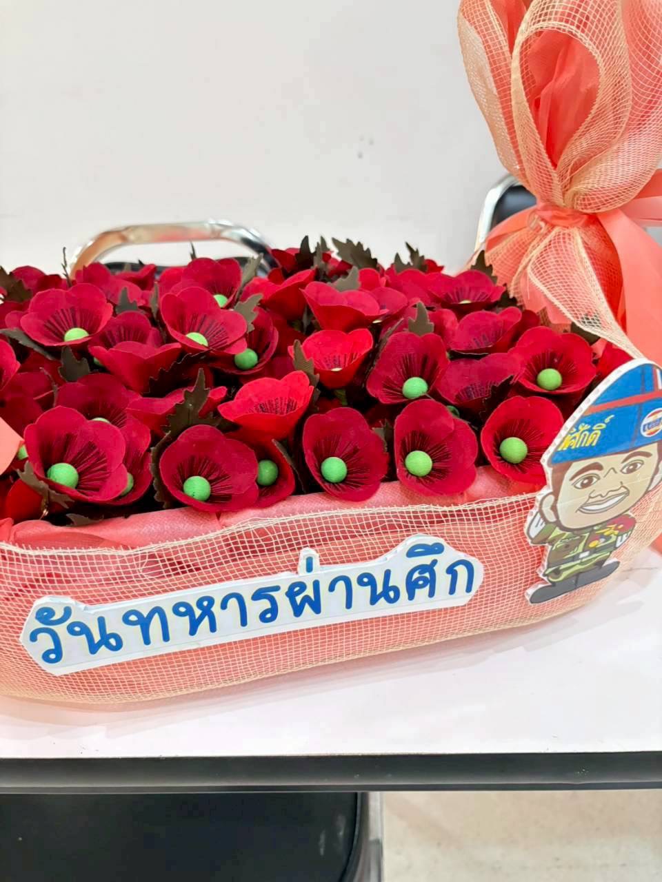 ๓๗ กิจกรรมเยี่ยมบำรุงขวัญทหารผ่านศึกที่เจ็บป่วยและได้รับบาดเจ็บจากการปฏิบัติหน้าที่