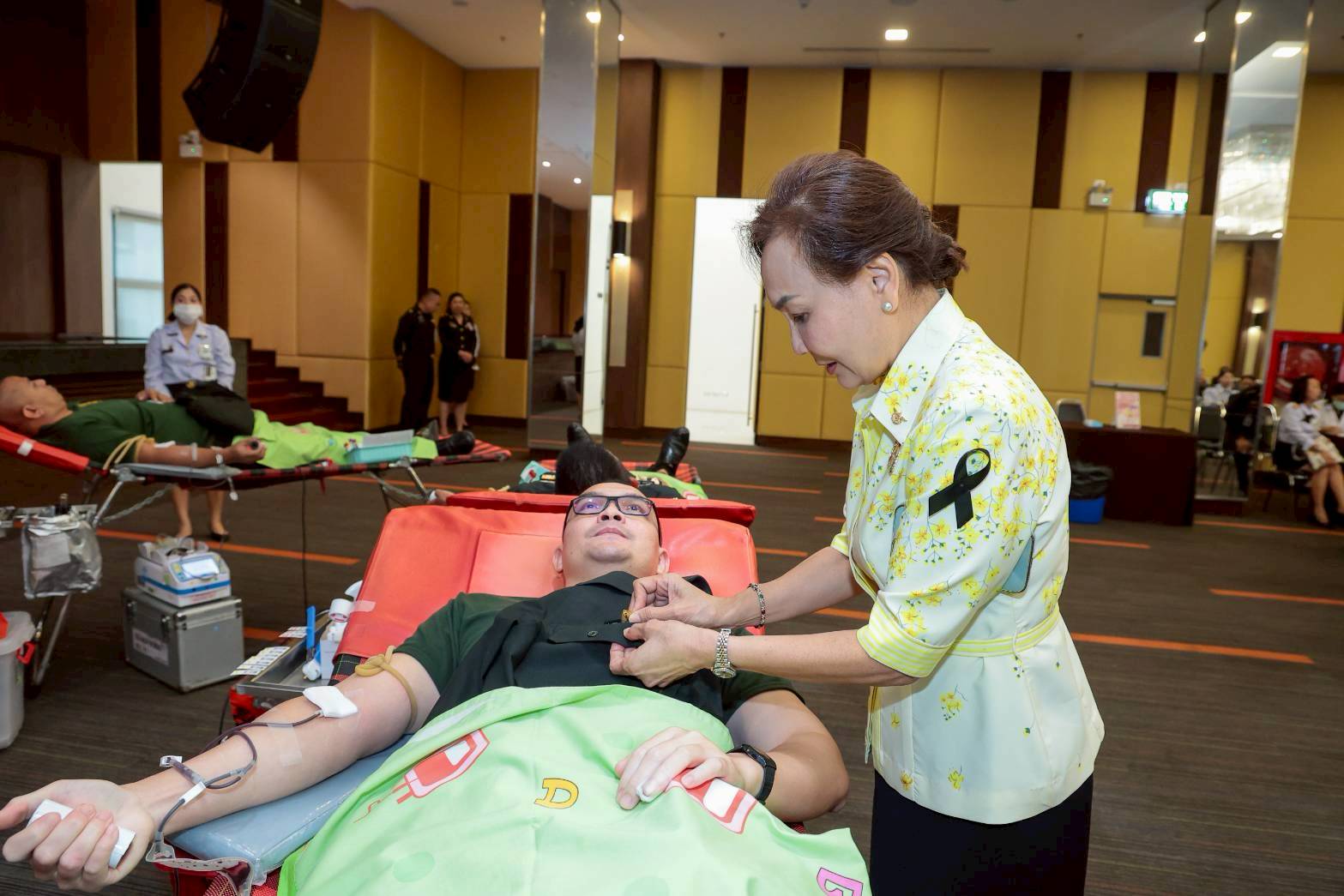 ๔๔ กิจกรรมบริจาคโลหิตถวายเป็นพระราชกุศลแด่พระบาทสมเด็จพระจุลจอมเกล้าเจ้าอยู่หัว ผู้ทรงพระราชทานกำเนิดกระทรวงกลาโหม เนื่องในวันคล้ายวันสถาปนากระทรวงกลาโหม ประจำปี ๒๕๖๙ ครบ ๑๓๙ ปี