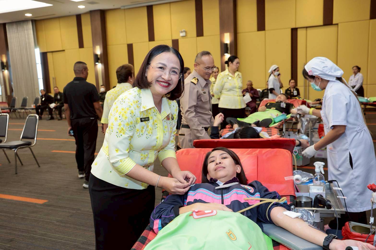 ๔๔ กิจกรรมบริจาคโลหิตถวายเป็นพระราชกุศลแด่พระบาทสมเด็จพระจุลจอมเกล้าเจ้าอยู่หัว ผู้ทรงพระราชทานกำเนิดกระทรวงกลาโหม เนื่องในวันคล้ายวันสถาปนากระทรวงกลาโหม ประจำปี ๒๕๖๙ ครบ ๑๓๙ ปี