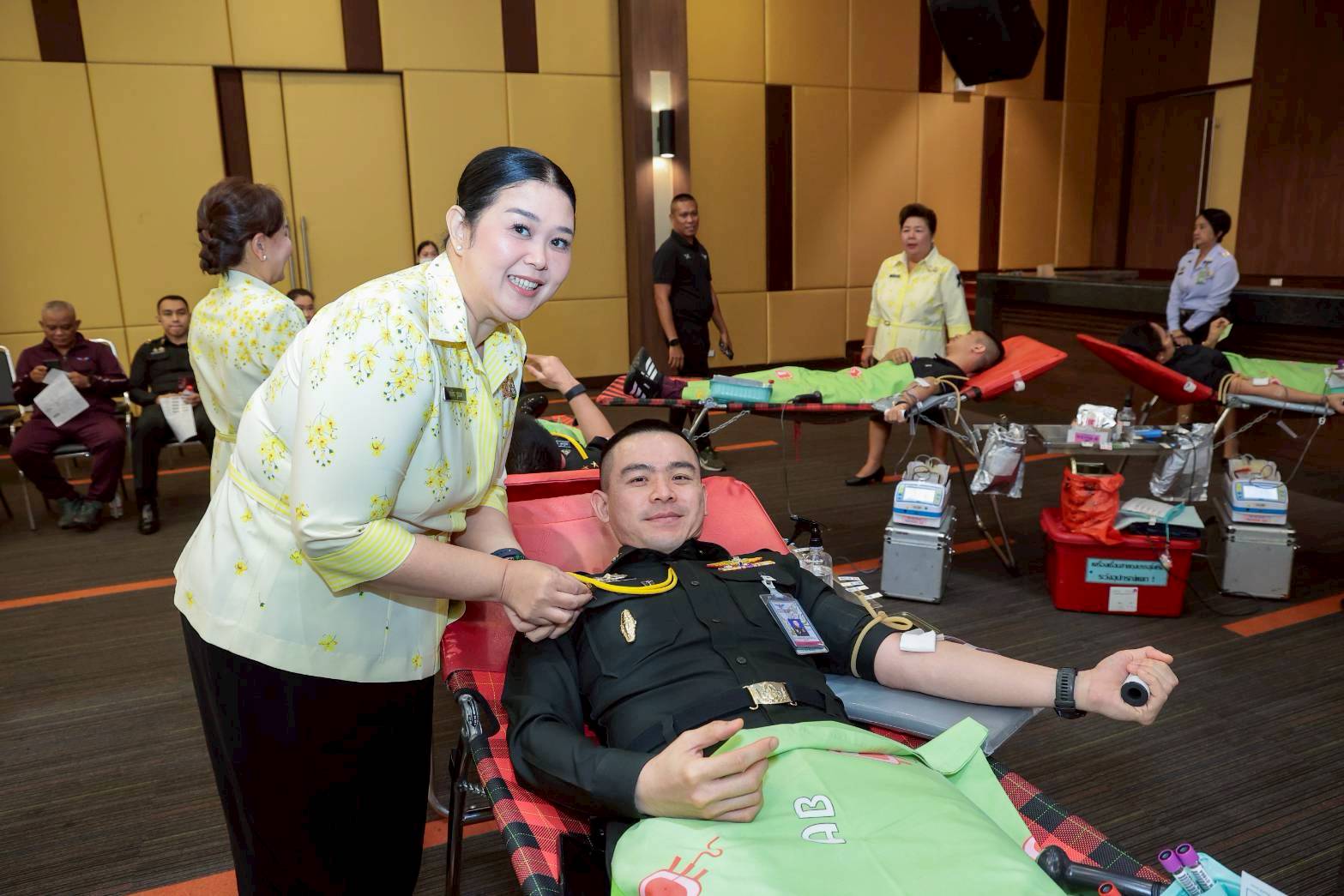 ๔๔ กิจกรรมบริจาคโลหิตถวายเป็นพระราชกุศลแด่พระบาทสมเด็จพระจุลจอมเกล้าเจ้าอยู่หัว ผู้ทรงพระราชทานกำเนิดกระทรวงกลาโหม เนื่องในวันคล้ายวันสถาปนากระทรวงกลาโหม ประจำปี ๒๕๖๙ ครบ ๑๓๙ ปี
