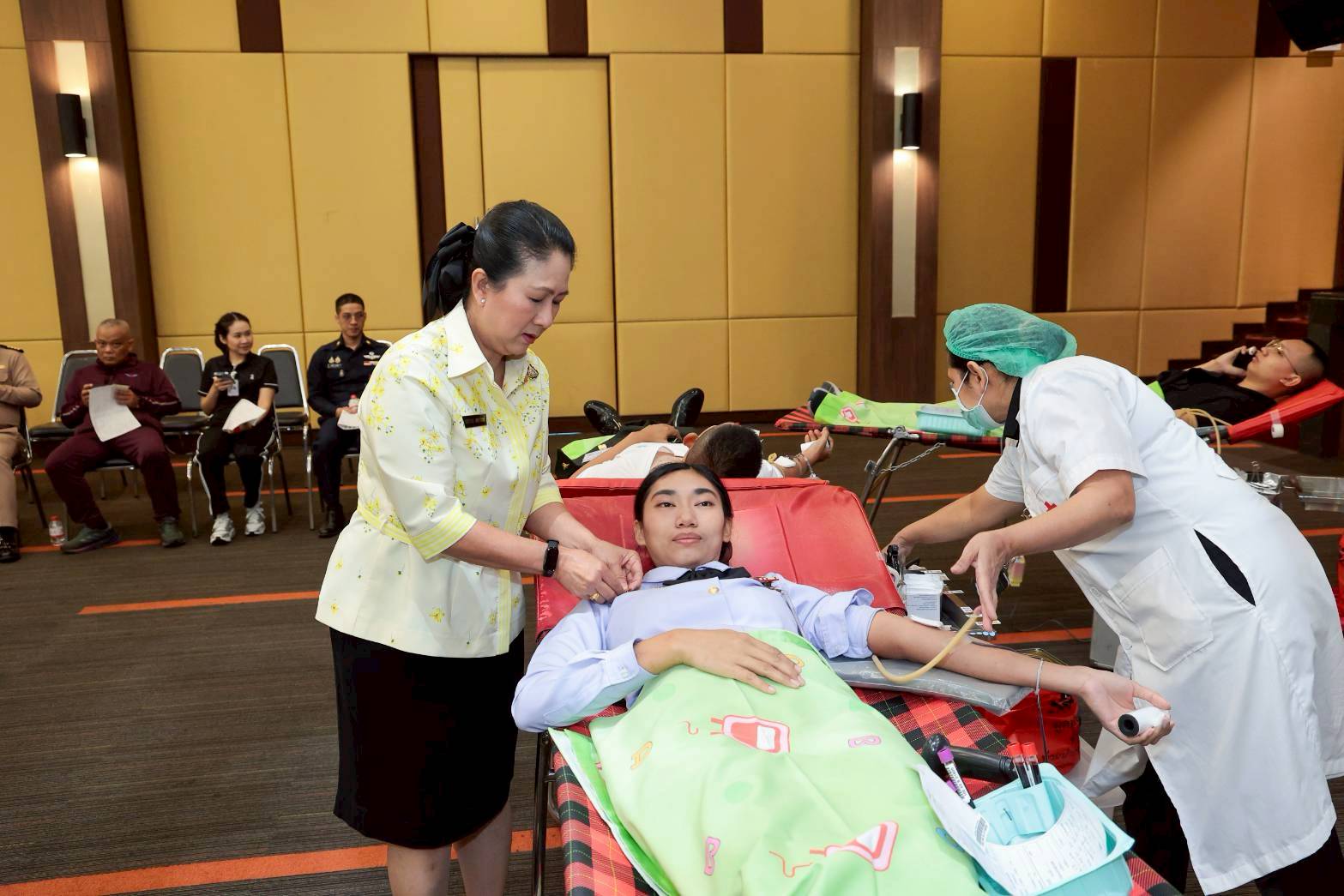 ๔๔ กิจกรรมบริจาคโลหิตถวายเป็นพระราชกุศลแด่พระบาทสมเด็จพระจุลจอมเกล้าเจ้าอยู่หัว ผู้ทรงพระราชทานกำเนิดกระทรวงกลาโหม เนื่องในวันคล้ายวันสถาปนากระทรวงกลาโหม ประจำปี ๒๕๖๙ ครบ ๑๓๙ ปี