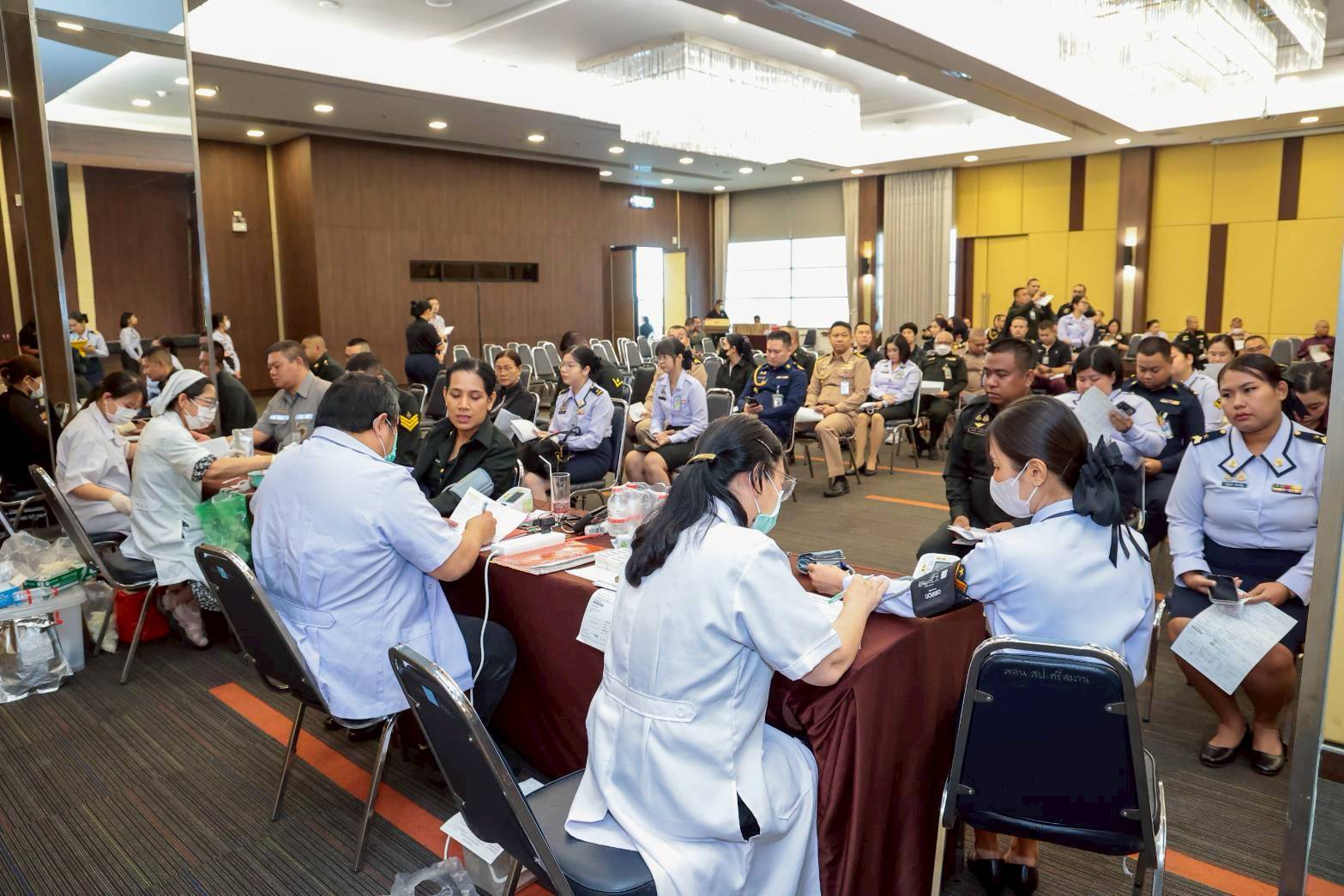 ๔๔ กิจกรรมบริจาคโลหิตถวายเป็นพระราชกุศลแด่พระบาทสมเด็จพระจุลจอมเกล้าเจ้าอยู่หัว ผู้ทรงพระราชทานกำเนิดกระทรวงกลาโหม เนื่องในวันคล้ายวันสถาปนากระทรวงกลาโหม ประจำปี ๒๕๖๙ ครบ ๑๓๙ ปี