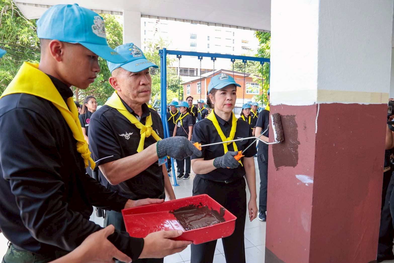 ๔๘ กิจกรรมโครงการจิตอาสาพัฒนา "เราทำความ ดี ด้วยหัวใจ" การบำเพ็ญสาธารณประโยชน์และสาธารณกุศล เนื่องในวันคล้ายวันพระราชสมภพสมเด็จพระกนิษฐาธิราชเจ้ากรมสมเด็จพระเทพรัตนราชสุดาฯ สยามบรมราชกุมารี และวันคล้ายวันสถาปนากระทรวงกลาโหม ครบรอบ ๑๓๙ ปี