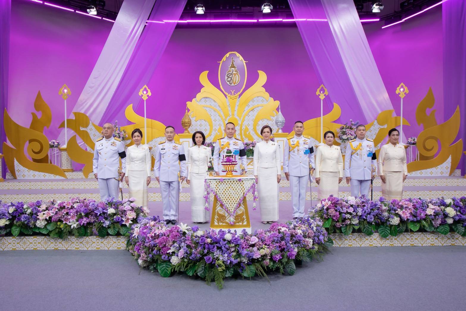 ๖๑ การบันทึกเทปโทรทัศน์อาเศียรวาทถวายพระพรชัยมงคล เนื่องในโอกาสมหามงคลเฉลิมพระชนมพรรษาสมเด็จพระนางเจ้าสุทิดา พัชรสุธาพิมลลักษณ พระบรมราชินี (สป.)
