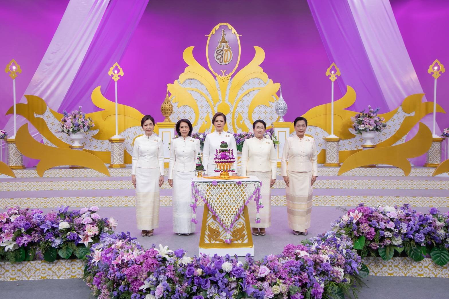๖๑ การบันทึกเทปโทรทัศน์อาเศียรวาทถวายพระพรชัยมงคล เนื่องในโอกาสมหามงคลเฉลิมพระชนมพรรษาสมเด็จพระนางเจ้าสุทิดา พัชรสุธาพิมลลักษณ พระบรมราชินี (สป.)