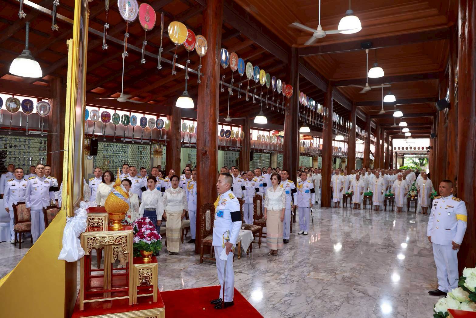 ๖๕ กิจกรรมอุปสมบทหมู่เทิดทูนสถาบันพระมหากษัตริย์ เพื่อเฉลิมพระเกียรติถวายเป็นพระราชกุศล เนื่องในโอกาสมหามงคลเฉลิมพระชนมพรรษาสมเด็จพระนางเจ้าฯ พระบรมราชินี ครบ ๔ รอบ (๓ มิ.ย.๖๙)