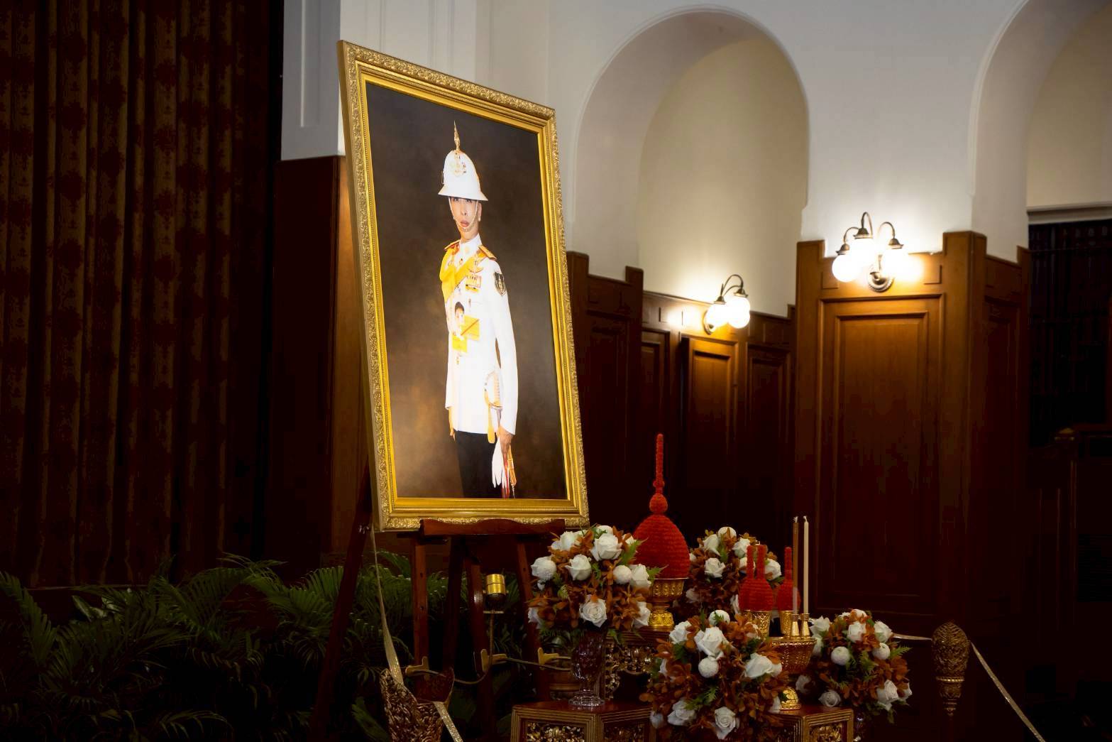 ๗๔ พิธีถวายน้ำสรงพระศพหน้าพระรูปสมเด็จพระเจ้าลูกเธอ เจ้าฟ้าพัชรกิติยาภา นเรนทิราเทพยวดี กรมหลวงรา...