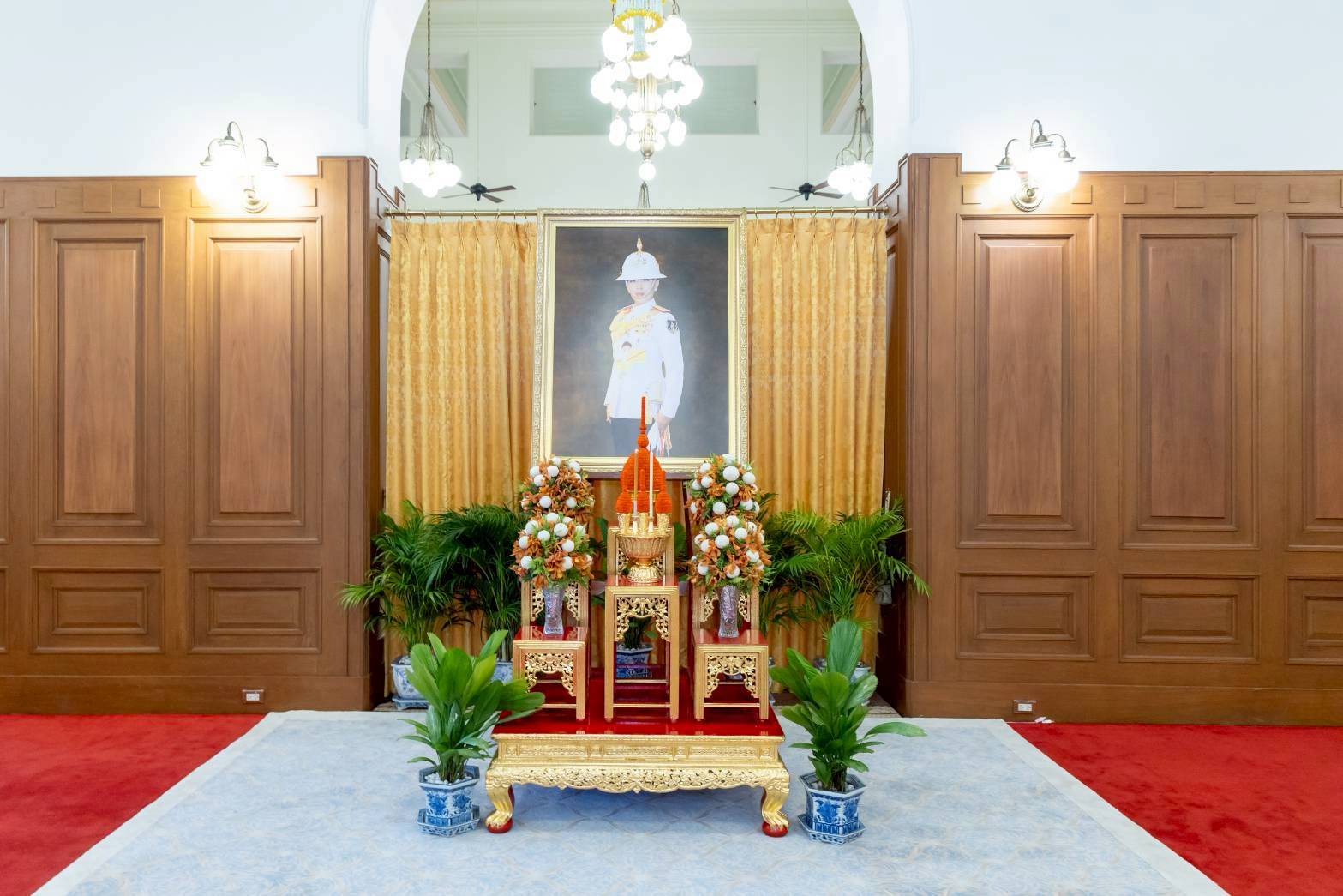 ๗๖ พิธีลงนามถวายความอาลัยสมเด็จพระเจ้าลูกเธอ เจ้าฟ้าพัชรกิติยาภา นเรนทิราเทพยวดี กรมหลวงราชสาริณี...