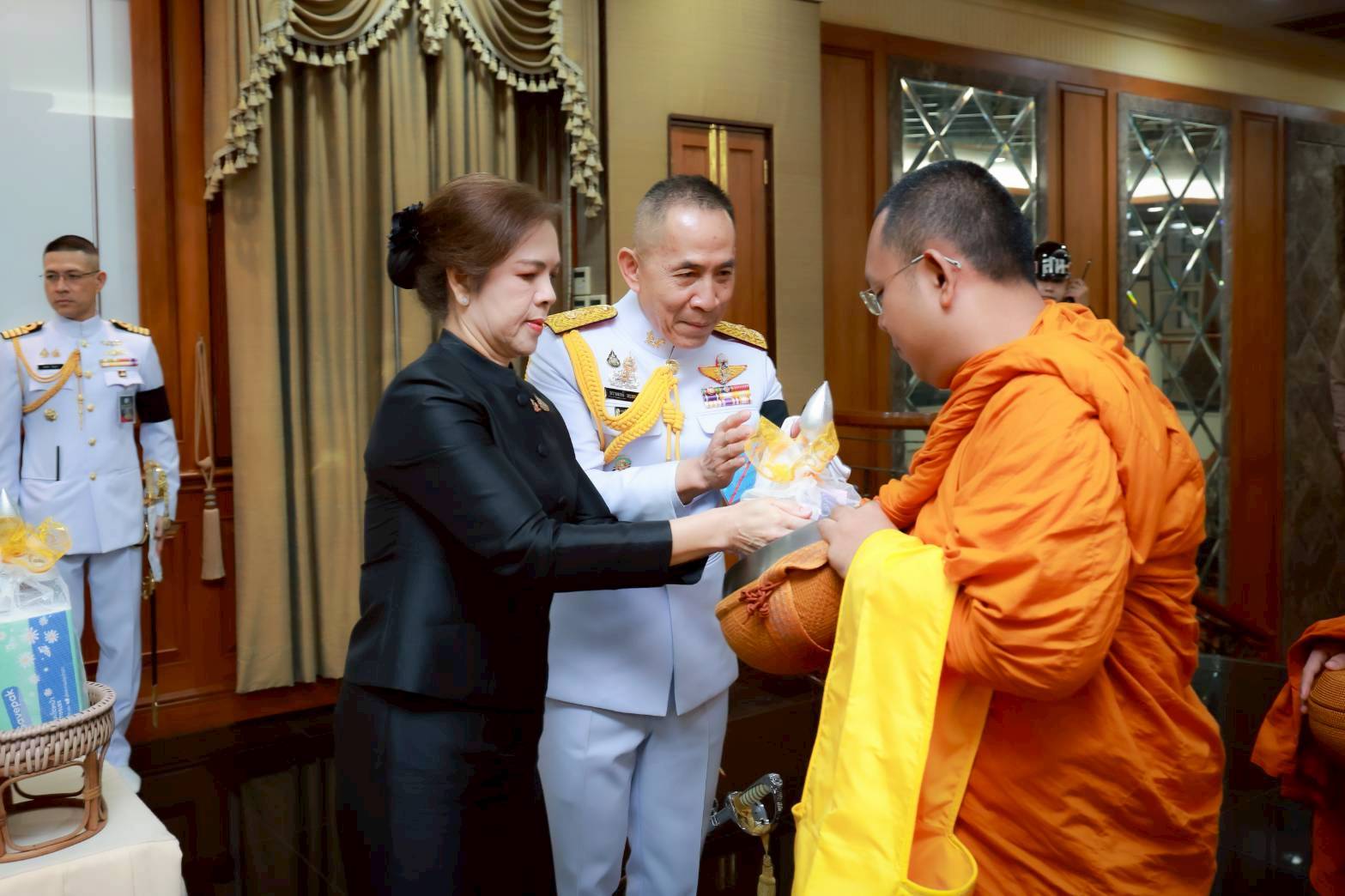 ๗๘ พิธีบำเพ็ญกุศลสัตตมวาร เพื่อถวายเป็นพระกุศลแด่สมเด็จพระเจ้าลูกเธอ เจ้าฟ้าพัชรกิติยาภา นเรนทิราเทพยวดี กรมหลวงราชสาริณีสิริพัชร มหาวัชรราชธิดา ในวาระครบ ๗ วัน แห่งการสิ้นพระชนม์