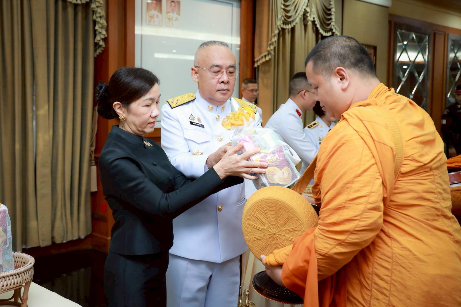 ๗๘ พิธีบำเพ็ญกุศลสัตตมวาร เพื่อถวายเป็นพระกุศลแด่สมเด็จพระเจ้าลูกเธอ เจ้าฟ้าพัชรกิติยาภา นเรนทิราเทพยวดี กรมหลวงราชสาริณีสิริพัชร มหาวัชรราชธิดา ในวาระครบ ๗ วัน แห่งการสิ้นพระชนม์