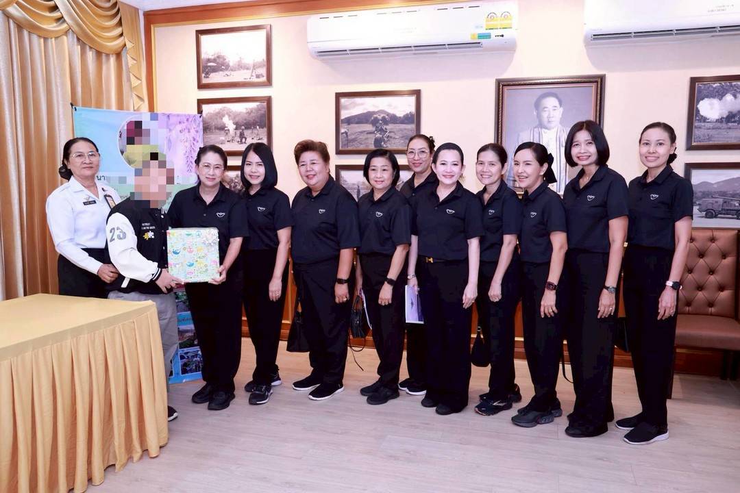 ๘๐ การตรวจเยี่ยมและติดตามความคืบหน้าการดำเนินงานโครงการของสมาคมภริยาข้าราชการสำนักงานปลัดกระทรวงกลาโหม