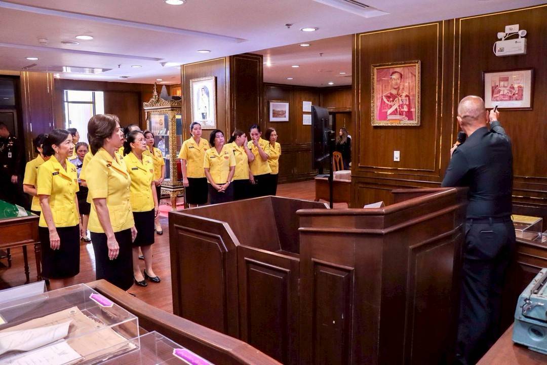 ๘๓ กิจกรรมเยี่ยมชมพิพิธภัณฑ์ กรมพระธรรมนูญ และศึกษาดูงานศาลทหาร