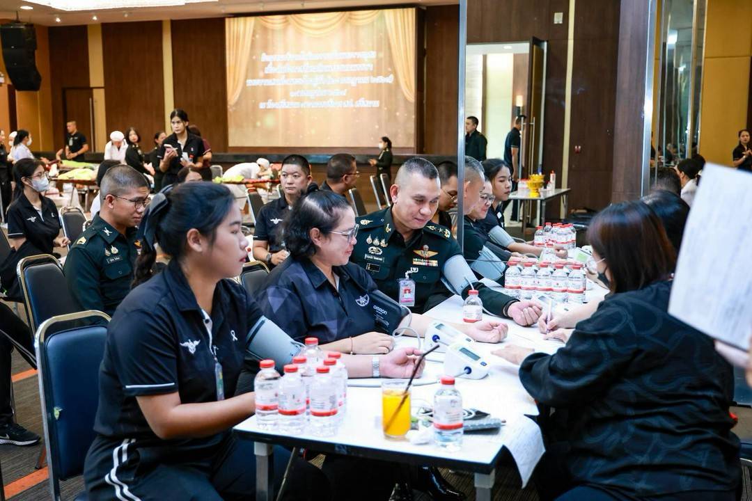 ๘๖ กิจกรรมบริจาคโลหิตถวายเป็นพระราชกุศลเนื่องในโอกาสวันเฉลิมพระชนมพรรษาพระบาทสมเด็จพระเจ้าอยู่หัว (๒๘ ก.ค.๖๙)