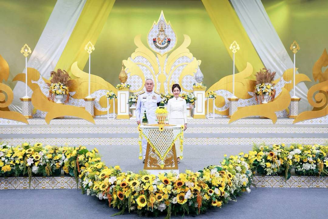 ๘๘ การบันทึกเทปโทรทัศน์อาเศียรวาทถวายพระพรชัยมงคล เนื่องในโอกาสวันเฉลิมพระชนมพรรษาพระบาทสมเด็จพระเจ้าอยู่หัว (สป.)
