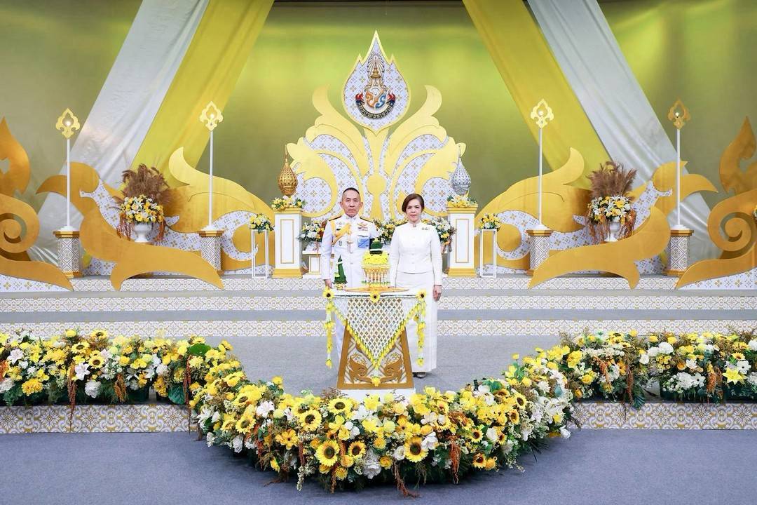 ๙๑ การบันทึกเทปโทรทัศน์อาเศียรวาทถวายพระพรชัยมงคล เนื่องในโอกาสวันเฉลิมพระชนมพรรษาพระบาทสมเด็จพระเจ้าอยู่หัว (กห.)