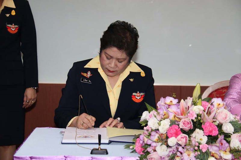 001 พิธี รับ – ส่ง หน้าที่นายกสมาคมภริยาข้าราชการสำนักงานปลัดกระทรวงกลาโหม