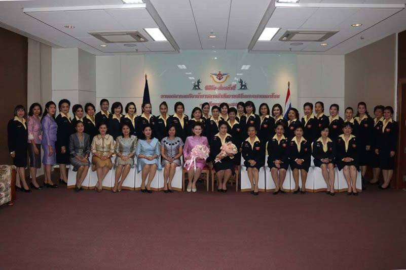 001 พิธี รับ – ส่ง หน้าที่นายกสมาคมภริยาข้าราชการสำนักงานปลัดกระทรวงกลาโหม