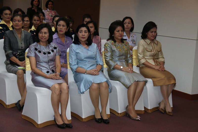 001 พิธี รับ – ส่ง หน้าที่นายกสมาคมภริยาข้าราชการสำนักงานปลัดกระทรวงกลาโหม