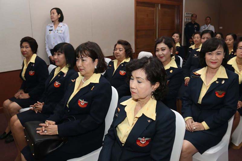 001 พิธี รับ – ส่ง หน้าที่นายกสมาคมภริยาข้าราชการสำนักงานปลัดกระทรวงกลาโหม