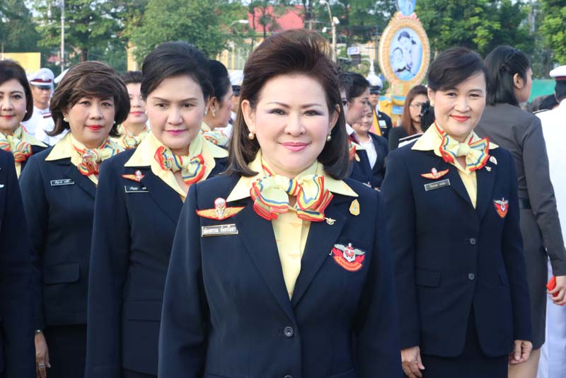 024 นายกสมาคมภริยาฯ นำคณะกรรมการ วางพวงมาลาถวายราชสักการะพระบรมราชานุสรณ์ พระบาทสมเด็จพระจุลจอมเกล้าเจ้าอยู่หัว เนื่องในวันปิยมหาราช