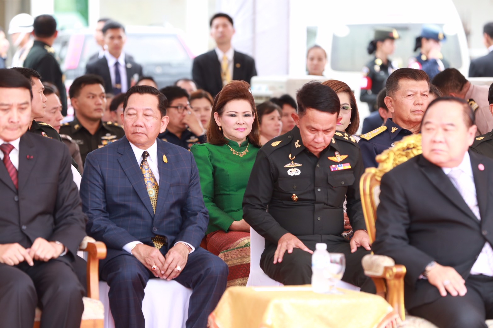 116 พล.อ.ประวิตร วงษ์สุวรรณ รองนายกรัฐมนตรีและรัฐมนตรีว่าการกระทรวงกลาโหม ได้ให้เกียรติมาเป็นประธาน ในพิธิวางศิลาฤกษ์และเททอง การก่อสร้างพระบรมราชานุสาวรีย์รัชกาลที่๕