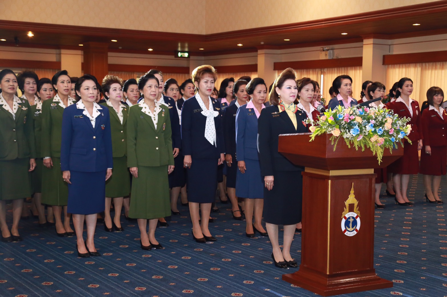 124 สมาคมแม่บ้านเหล่าทัพ ร่วมจัดกิจกรรมเฉลิมพระเกียรติสมเด็จพระนางเจ้าฯพระบรมราชินีนาถ เนื่องในโอกาส มหามงคลเฉลิมพระชนมพรรษา ๘๔ พรรษา