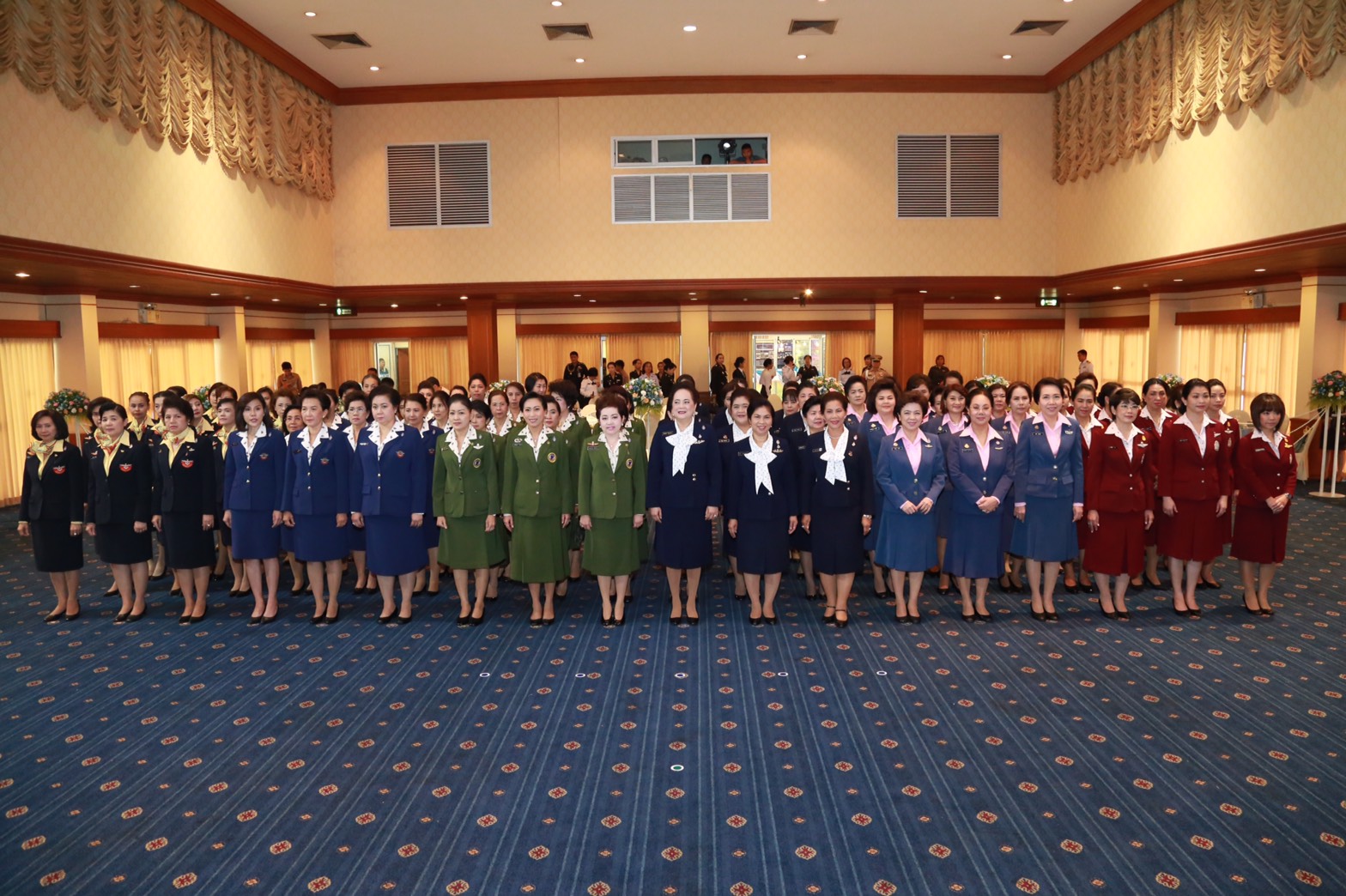 124 สมาคมแม่บ้านเหล่าทัพ ร่วมจัดกิจกรรมเฉลิมพระเกียรติสมเด็จพระนางเจ้าฯพระบรมราชินีนาถ เนื่องในโอกาส มหามงคลเฉลิมพระชนมพรรษา ๘๔ พรรษา