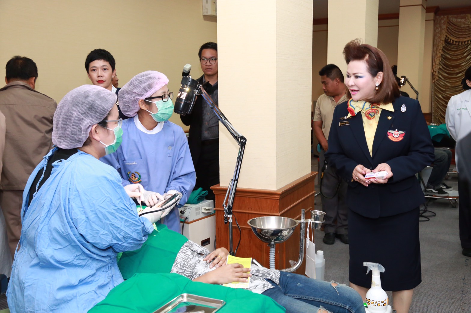 124 สมาคมแม่บ้านเหล่าทัพ ร่วมจัดกิจกรรมเฉลิมพระเกียรติสมเด็จพระนางเจ้าฯพระบรมราชินีนาถ เนื่องในโอกาส มหามงคลเฉลิมพระชนมพรรษา ๘๔ พรรษา