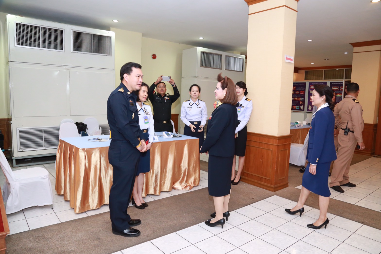 124 สมาคมแม่บ้านเหล่าทัพ ร่วมจัดกิจกรรมเฉลิมพระเกียรติสมเด็จพระนางเจ้าฯพระบรมราชินีนาถ เนื่องในโอกาส มหามงคลเฉลิมพระชนมพรรษา ๘๔ พรรษา
