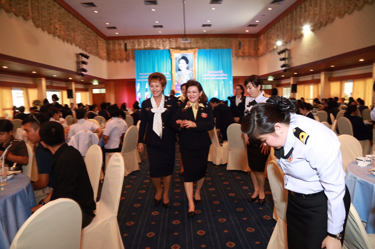 124 สมาคมแม่บ้านเหล่าทัพ ร่วมจัดกิจกรรมเฉลิมพระเกียรติสมเด็จพระนางเจ้าฯพระบรมราชินีนาถ เนื่องในโอกาส มหามงคลเฉลิมพระชนมพรรษา ๘๔ พรรษา