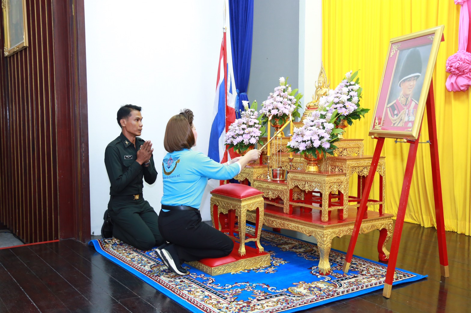 150 นายกสมาคมภริยาฯ นำคณะกรรมการสมาคมภริยาฯ เยี่ยมและทำกิจกรรมร่วมกับครอบครัวกำลังพล ตามโครงการ "ครอบครัวอบอุ่นใจ สายใยกำลังพล รักษ์สุขภาพดีมีความสุข" ที่โรงงานวัตถุระเบิดทหาร จังหวัดนครสวรรค์