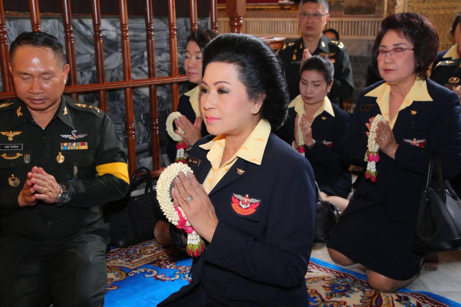 ๐๕๒ เมื่อวันที่ ๒๓ กุมภาพันธ์ ๒๕๖๑ นายกสมาคมภริยาฯ เป็นประธานในพิธีสงฆ์ โครงการบริบาลพระภิกษ...