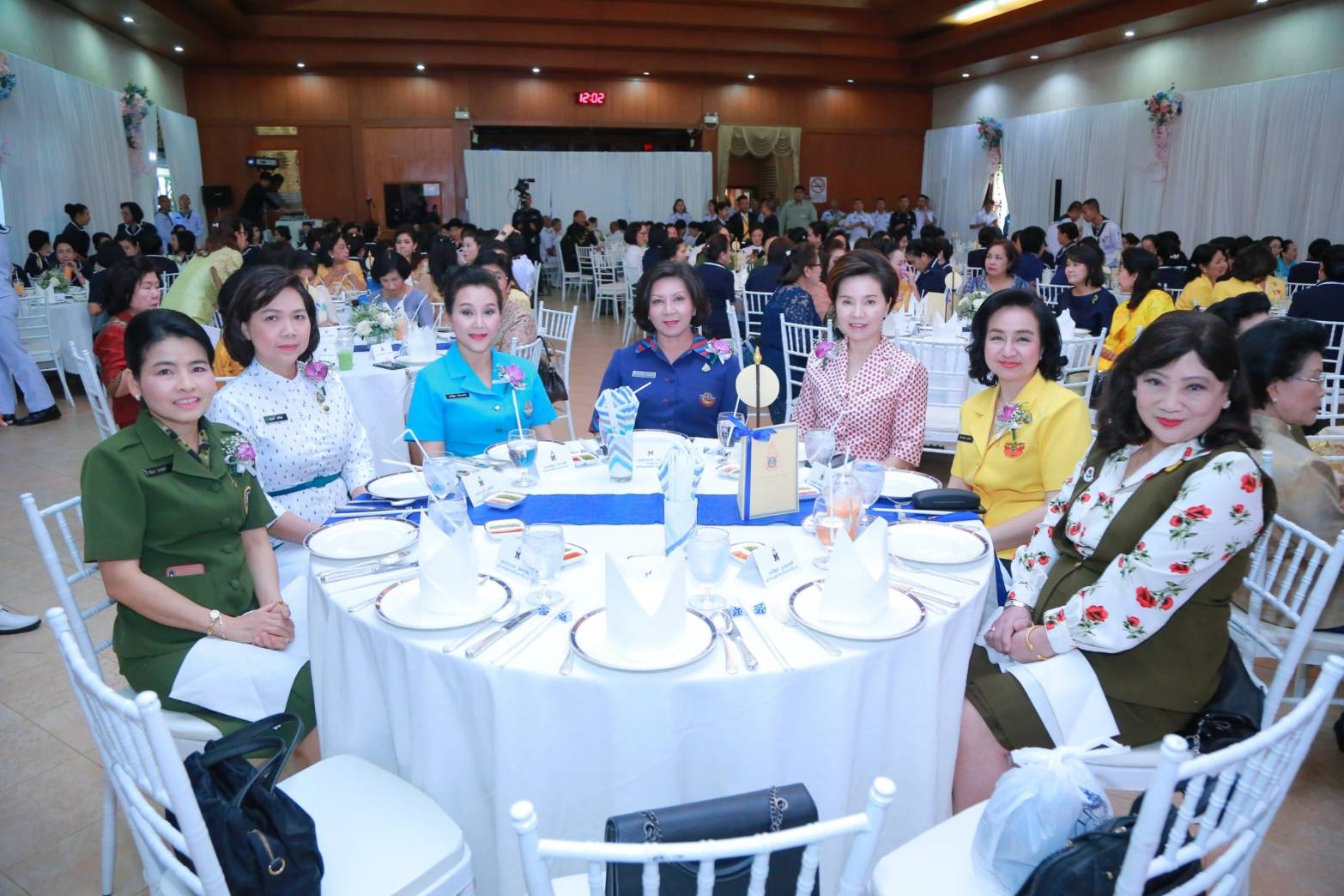 ๐๗๙ เมื่อวันที่ ๑๗ พฤษภาคม ๒๕๖๒ พันเอกหญิงนิศารัตน์ รุ่งสิตา อุปนายกสมาคมภริยาฯ เป็นผู้แทนนายกสมาคมฯ พร้อมด้วยคณะกรรมการฯ ร่วมงานวันคล้ายวันสถาปนาสมาคมภริยาทหารเรือ ครบรอบ ๔๔ ปี ณ ห้องปิ่นเกล้า สโมสรกรมแพทย์ทหารเรือ ถนนสมเด็จพระเจ้าตากสิน เขตธนบุรี กรุงเทพฯ