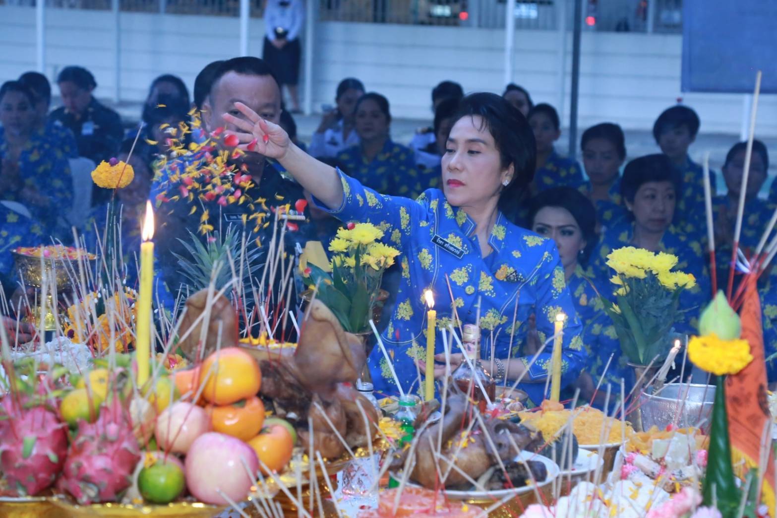 026 เมื่อวันที่ ๘ พฤศจิกายน ๒๕๖๒ นายกสมาคมภริยาฯ เป็นประธาน จัดงานวันคล้ายวันสถาปนาสมาคมภริยาข้าราชการสำนักงานปลัดกระทรวงกลาโหม (๙ พฤศจิกายน) ครบรอบปีที่ ๒๙ ณ สำนักงานปลัดกระทรวงกลาโหม (พื้นที่ถนนศรีสมาน) จ.นนทบุรี